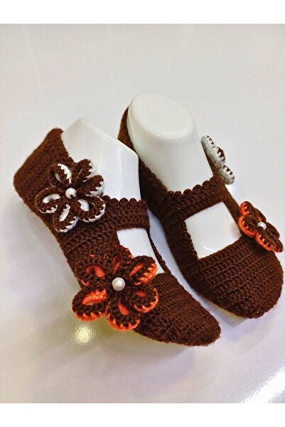 Butik El örgüsü çeyizlik patik