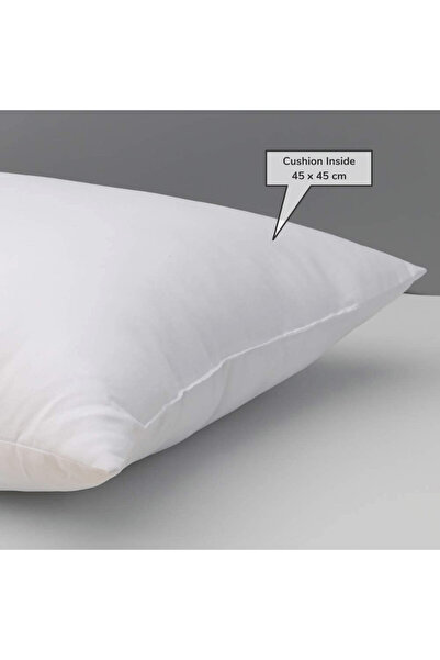 Donetella 1- Piece Modern 45x45 Throw Pillow Cover - Decorative Covers for Cushions, Filling Not Included