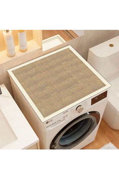 Getcarpet Πλυντήριο ρούχων - Στέγνωμα, Προστασία καλύμματος, Μαξιλαράκι, Αδιάβροχο Ματ, Αντιολισθητικό Πλέσιμο