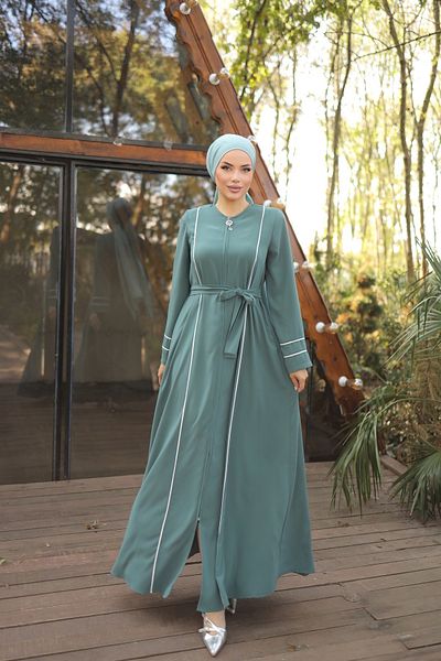 Nissra Ankanoor Mint Sleeve Στόμα και Διπλό Σωληνάριο στο μπροστινό μέρος Ferace Anka 255045