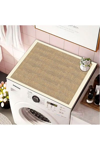 Getcarpet Πλυντήριο ρούχων - Στέγνωμα, Προστασία καλύμματος, Μαξιλαράκι, Αδιάβροχο Ματ, Αντιολισθητικό Πλέσιμο