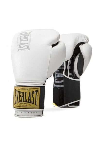 EVERLAST 1910 Classic Training Gloves White 16oz Boxing Gloves 721381 -70-3