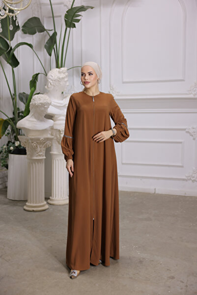 Nissra Ankanoor Tan Balloon Sleeve Stone Φούσκα Φοίνιξ 255017