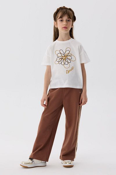 Tyess Tricou Ecru pentru fete Bg Store
