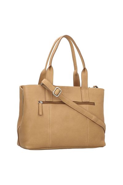 Burkely Soft Skylar Schultertasche Leder 36 cm Laptopfach