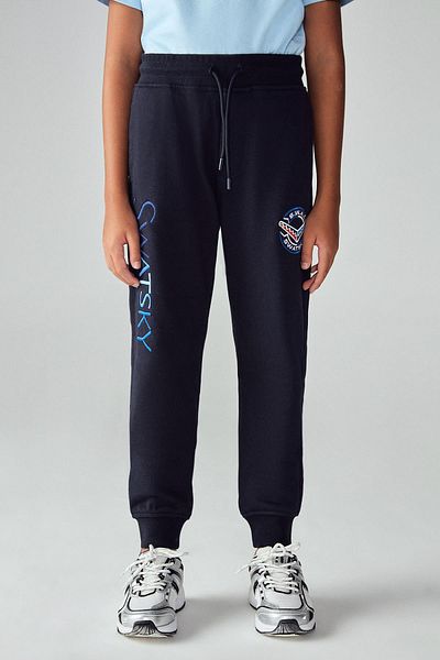 SWATSKY Boy's Navy Blue Sweatpants - Bg Store 23pfwsw1571