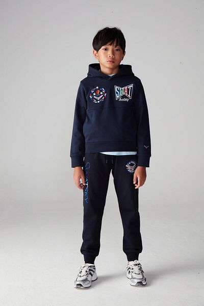 SWATSKY Boy's Navy Blue Sweatpants - Bg Store 23pfwsw1571