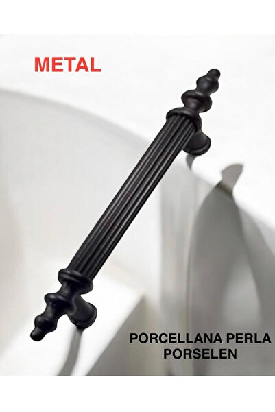 Porcellana Perla 9,6cm-( 96mm)-Alüminyum Metal Kulp Kulpu Dolap Çekmece Mobil...