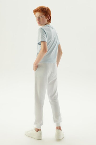 Nebbati BG Store Boy's White Sweatpants