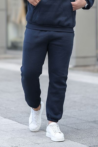 BayBayan Ανδρικό Jogger Φούτερ με ελαστικό πόδι και χοντρό βαμβακερό εσωτερικό