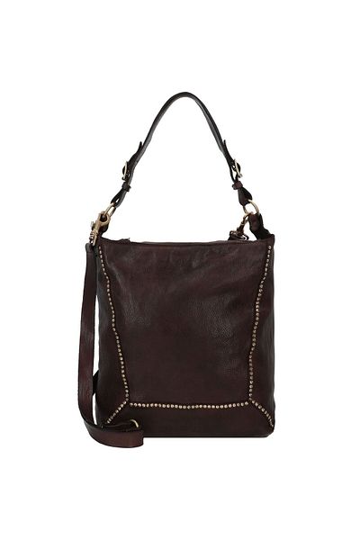 Campomaggi Schultertasche Leder 33 cm