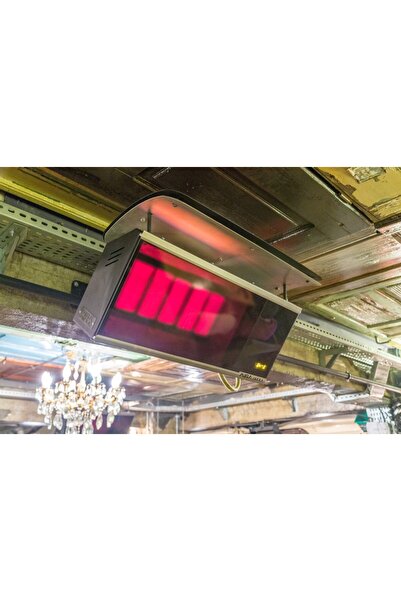 Mira MRC 16 PATIO LCD Seramik Radyant Isıtıcı, 16kW, 10 taşlı, Camlı