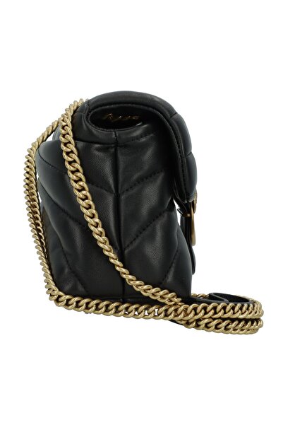 PİNKO Love Puff Schultertasche Leder 23 cm