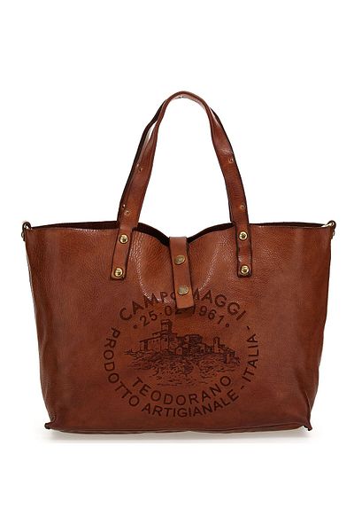 Campomaggi Shopper Tasche Leder 43 cm
