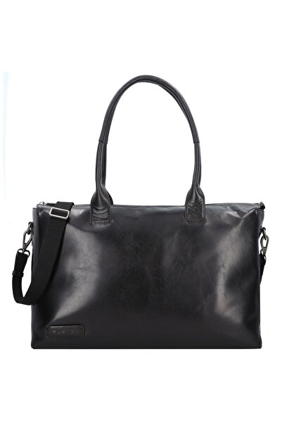 Plevier Rock Copal Schultertasche Leder 44 cm Laptopfach