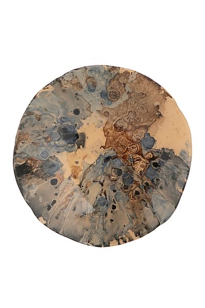 Mudo Home Cosmıc Ocean 30cm Decorative Plate
