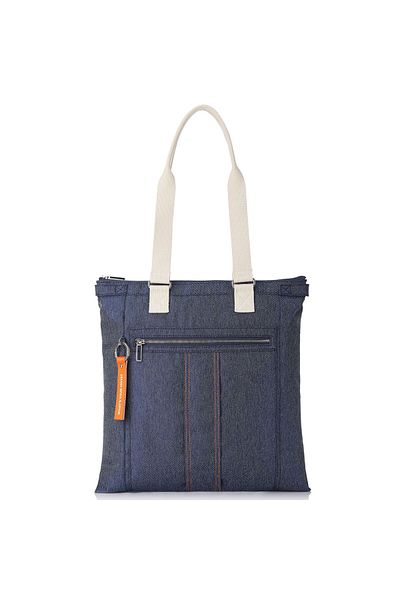 HEDGREN Denim Jeanna Shopper Tasche RFID 37 cm