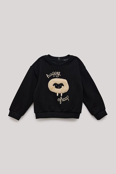 GB Baby Bg Store Baby Boy Black Sweatshirt