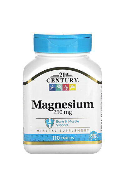 21st Century المغنيسيوم 250 ملغ 110 أقراص