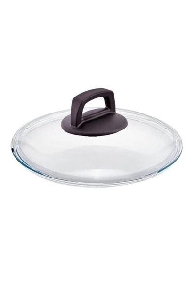 Casa Milano 26 Cm  Cam Kapak & Siyah Tepe