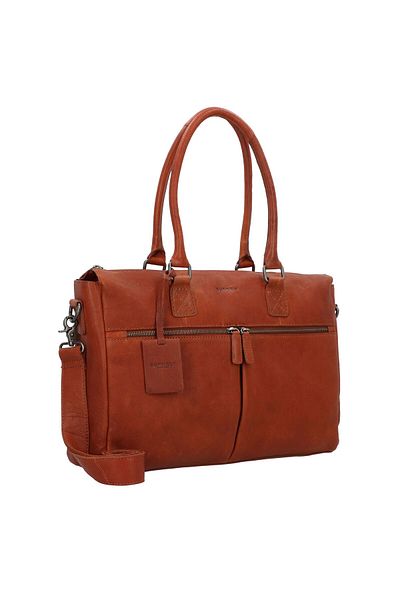 Burkely Antique Avery Schultertasche Leder 37 cm Laptopfach