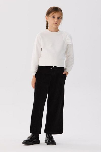 Tyess Pantaloni de sport negri pentru fete Bg Store