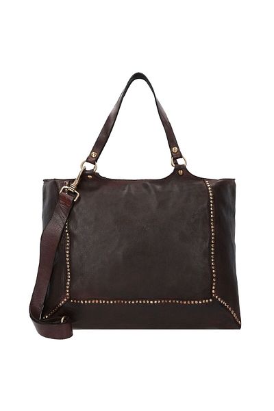 Campomaggi Schultertasche Leder 42 cm
