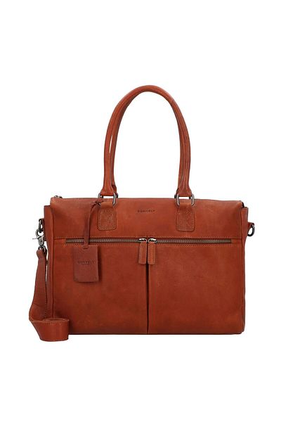 Burkely Antique Avery Schultertasche Leder 37 cm Laptopfach