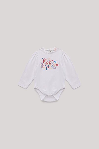 GB Baby BG Store Kız Bebek Beyaz Body