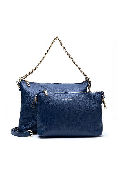 Lazarotti Schultertasche din piele Milano de 26 cm