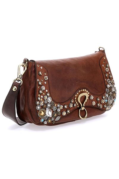 Campomaggi Bella Di Notte Schultertasche Leder 29 cm
