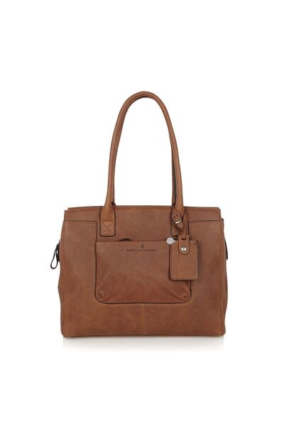 Castelijn & Beerens Geanta de umar Carisma piele RFID 38 cm compartiment laptop