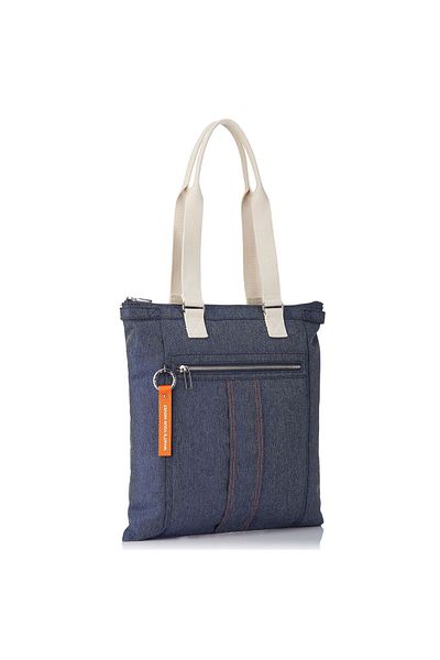 HEDGREN Denim Jeanna Shopper Tasche RFID 37 cm