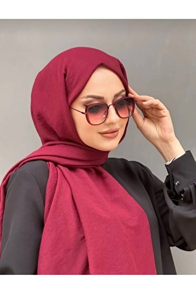 haremscarfs Harem Scarf Amor Şal Kızılcık Rengi
