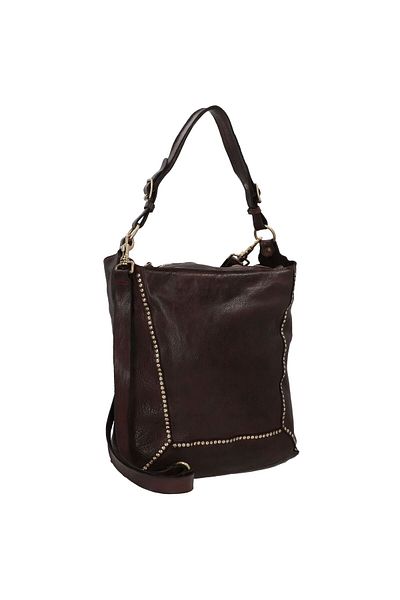 Campomaggi Schultertasche Leder 33 cm