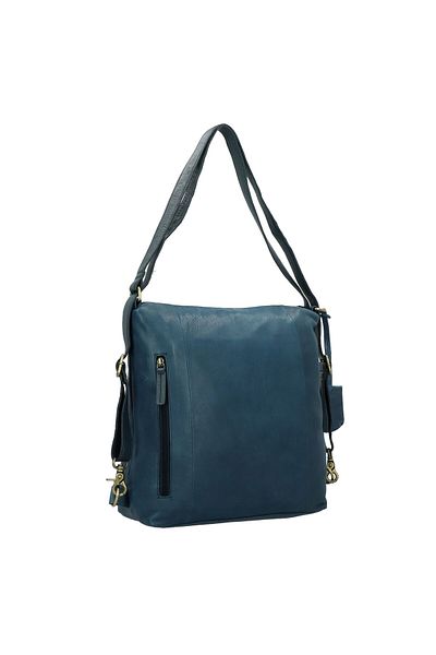 Burkely Geanta de umar naturala Norah Piele 32 cm
