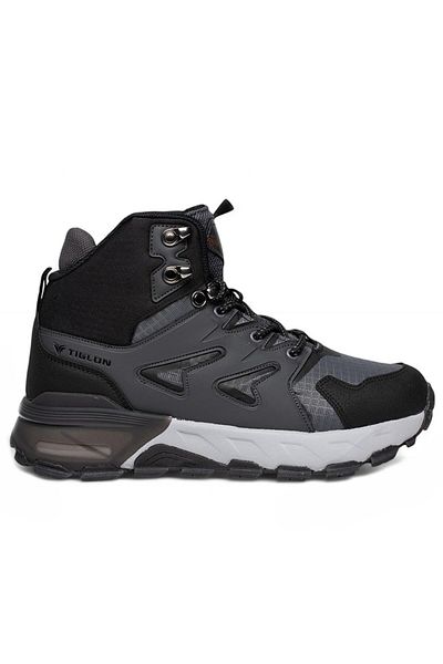Tiglon Men's Boots Water and Cold Resistant Water Repellent Memory Orthopedic Insoles Non-Slip Sole Trekking Boots
