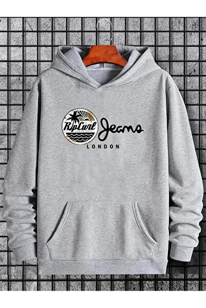 Frisson Rip Curl Jeans London Unisex Φούτερ με κουκούλα