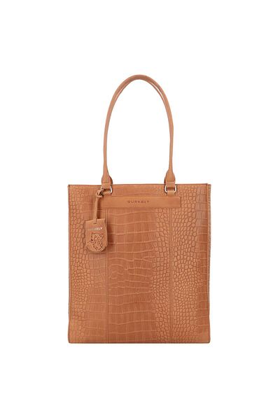 Burkely Lässiger Cayla Shopper Bag Leder 33 cm Laptopfach
