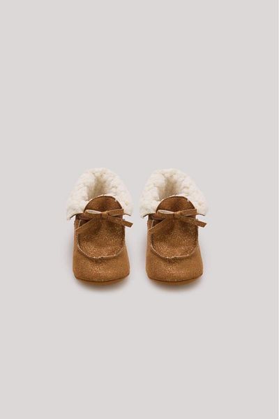 GB Baby Bg Store Baby Girl Brown Booties