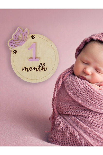 Home بطاقات شهرية خشبية وملونة من زجاج شبكي منقوشة على شكل فراشة للأطفال بعمر...