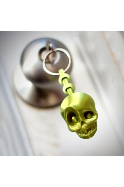 Minikbahcem حلية مفاتيح على شكل جمجمة 2