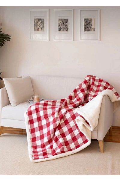 Seda Home Art Single Tv Blanket, Sofa Shawl, Plaid Blanket 150X200