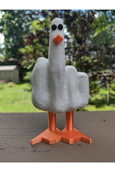 Minyatür Bahçem Duck You! Sevimli Ördek Dekoratif Obje Biblo Fİgür Aksesuar