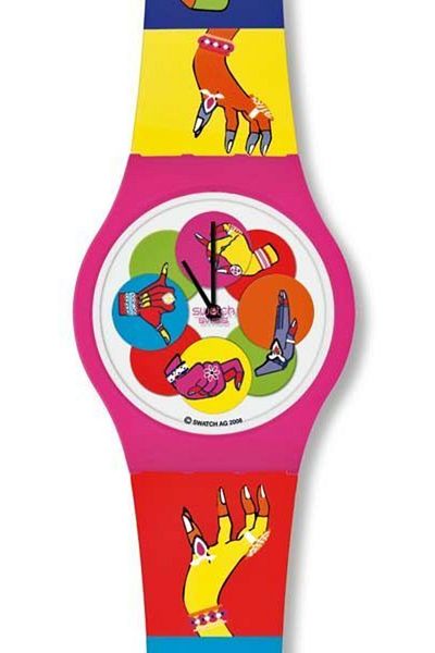 Swatch DANCING HANDS (by Manish Arora)