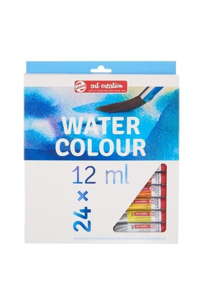 Talens ART CREATİON SULUBOYA Sulu Boya Seti 24 x 12 ml WATER COLOURS