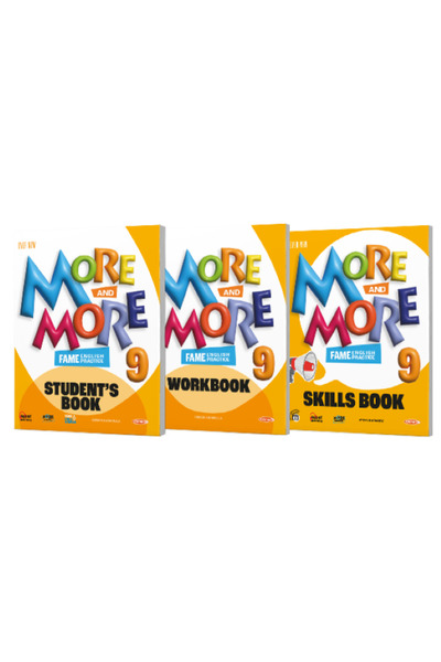 Kurmay ELT More And More 9. Sınıf Student's Book Workbook Skills Book 2024