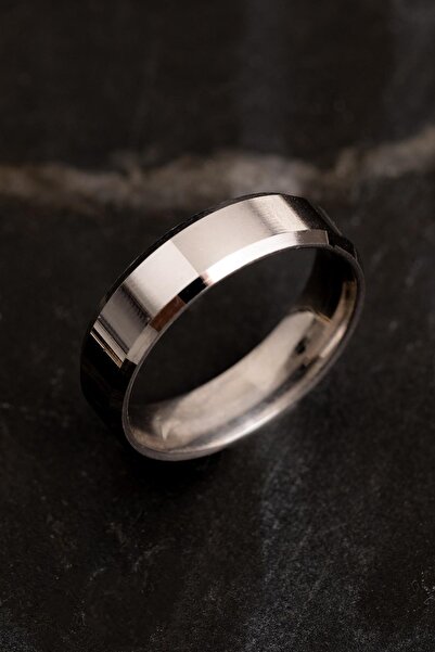 OSMANLI GÜMÜŞ Erkek Gümüş Yüzük - 925 Ayar Latife Model Erkek Yüzük Alyans