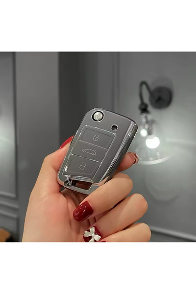 emii auto spare parts غطاء مفتاح مقعد فولكس فاجن سكودا بلون مدخن - متوافق مع ...