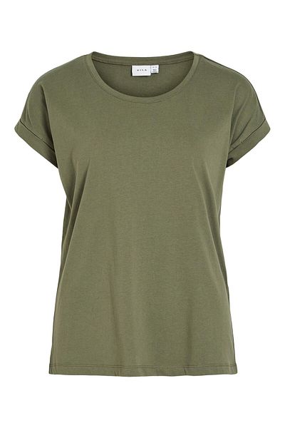 VILA T-Shirt Rundhalsausschnitt